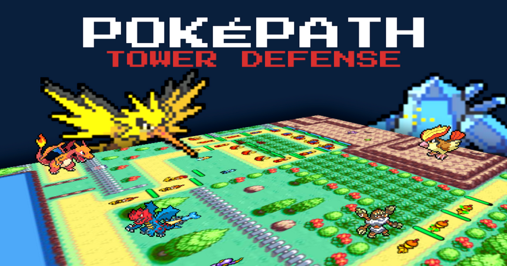 PokéPath TD, jeu Pokémon Tower Defense