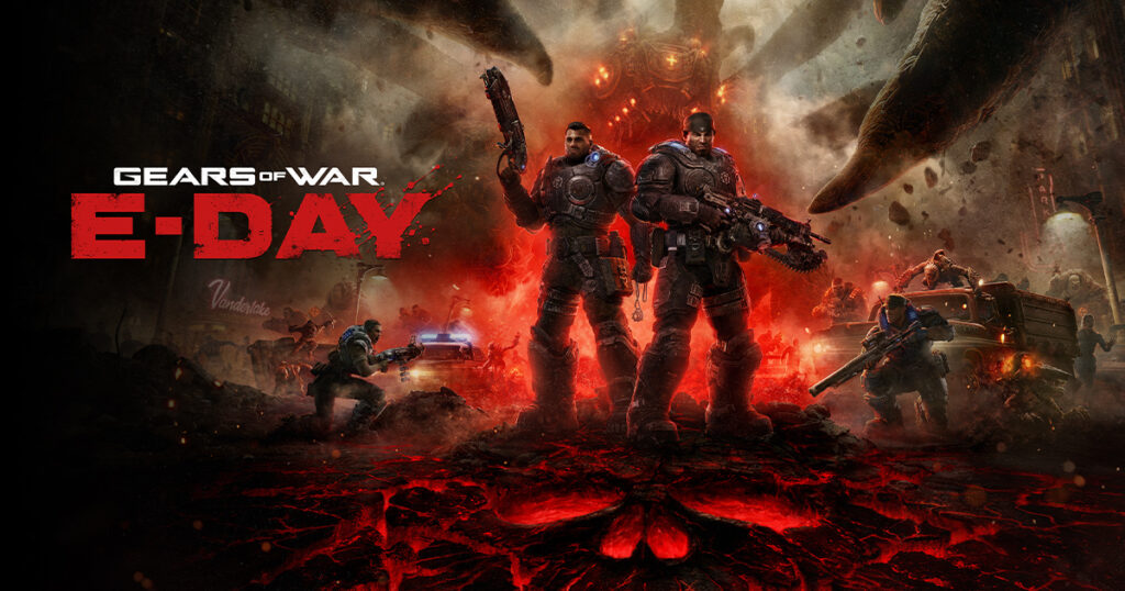 Gears of War E-Day, visuel officiel de la bêta multijoueur